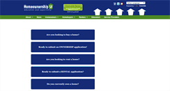 Desktop Screenshot of homeownershipsf.org